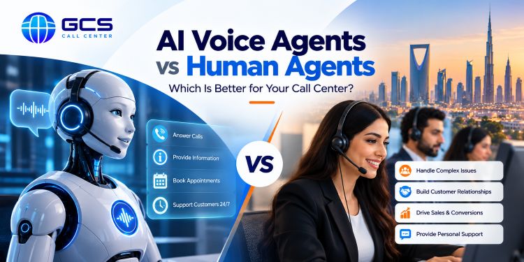 AI Voice Agents vs Human Agents